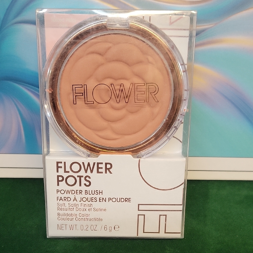 Flower Pots Beauty Powder Blush 6g New Sealed Box